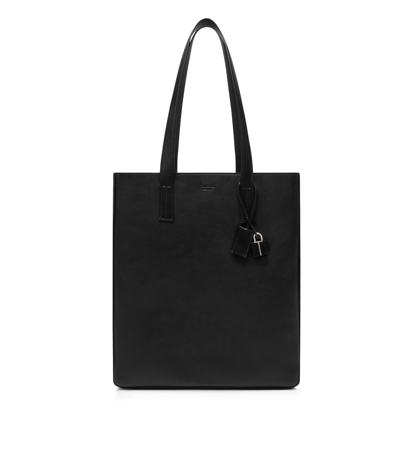 Natural Leather North South Tote