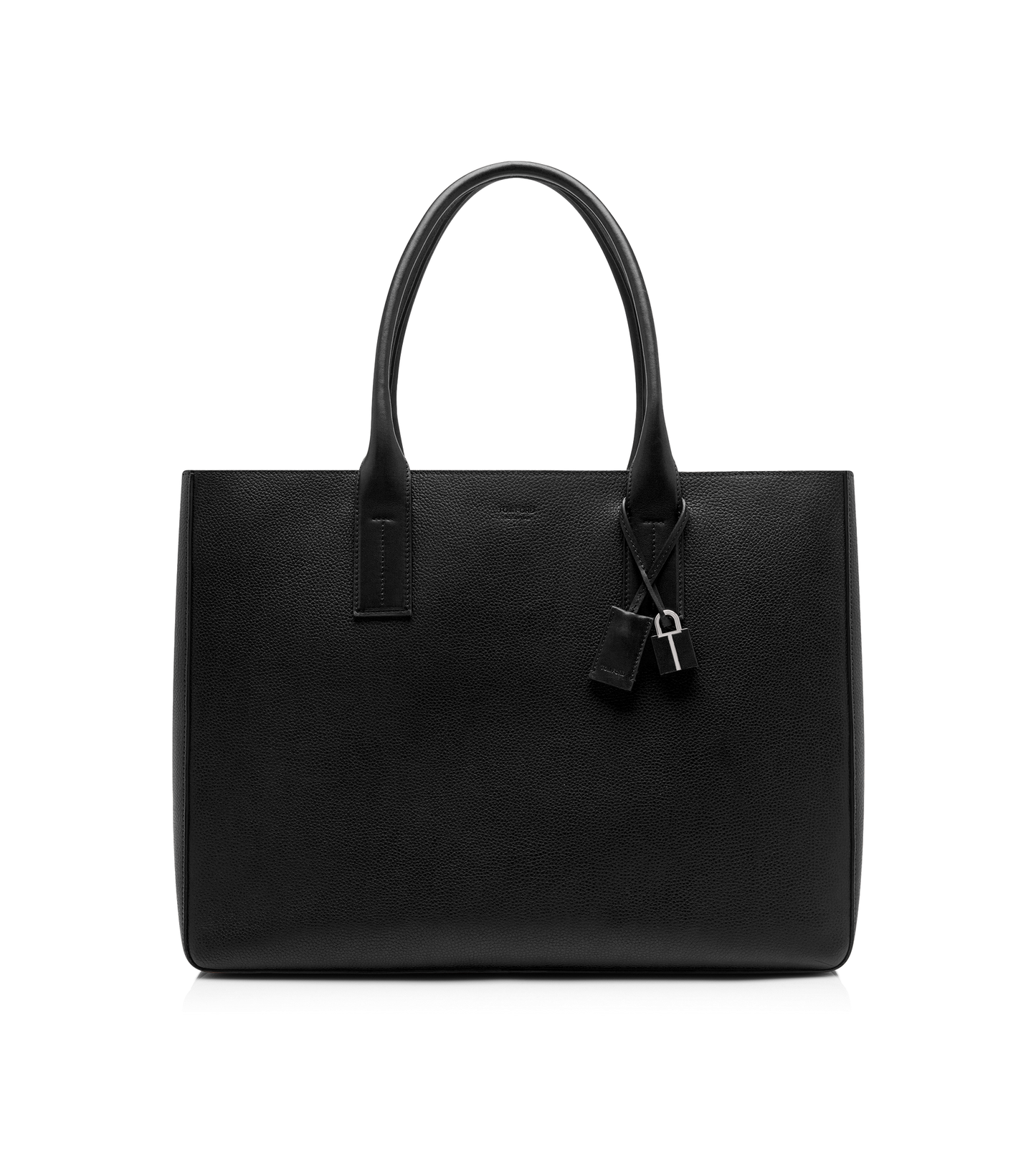 Grain Leather T-Line East-West Tote