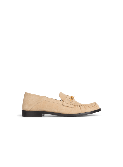 Sync suede leather loafers