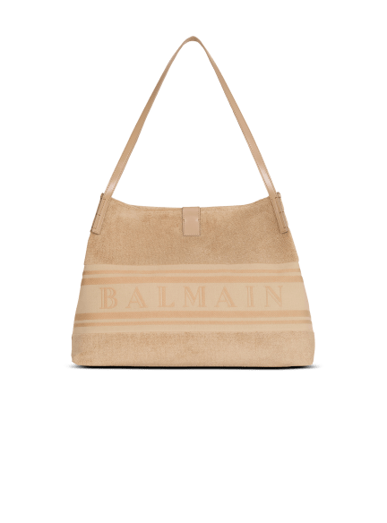 Medium Release tote bag in cotton bouclé