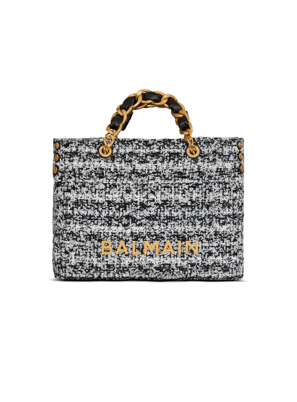 1945 Soft tweed tote bag