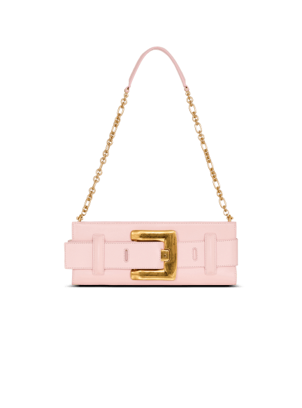 Anthem smooth leather clutch