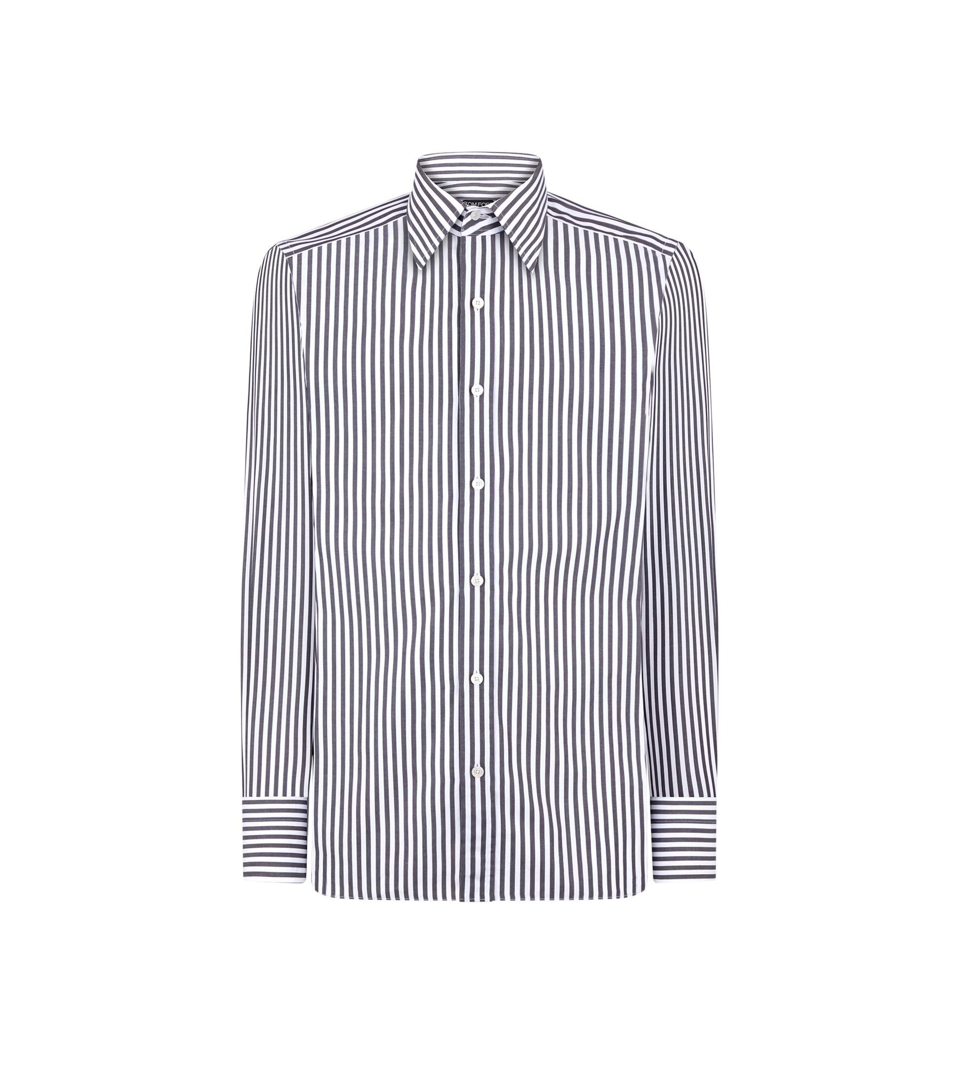 Ladder Stripe Slim Fit Shirt