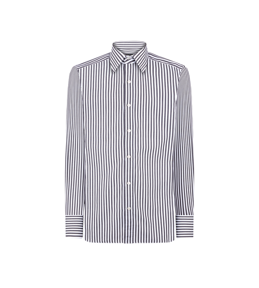 Ladder Stripe Slim Fit Shirt