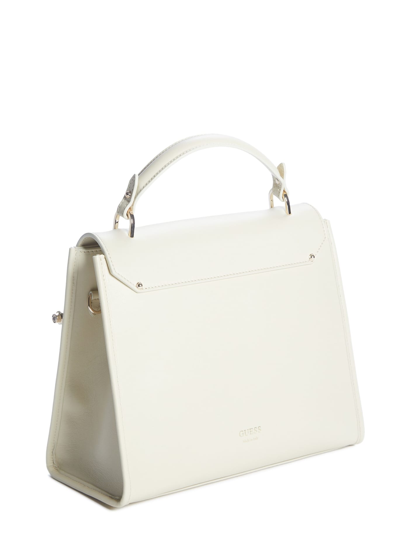 Iris Leather Top Handle Bag