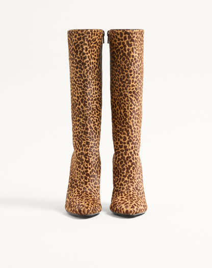 Hotty Boot In Pony-effect Calfskin 100mm