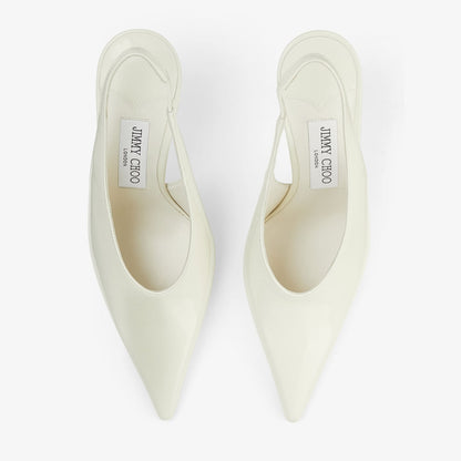 Isa 95 Latte Patent Leather Pumps