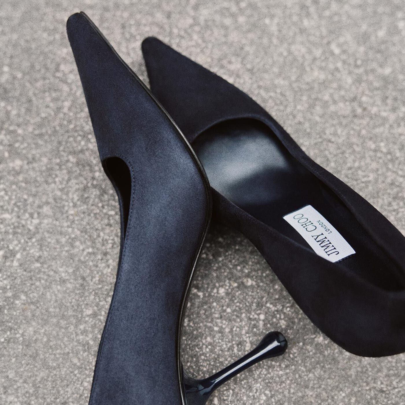 Ixia 80 Marine Suede Pumps