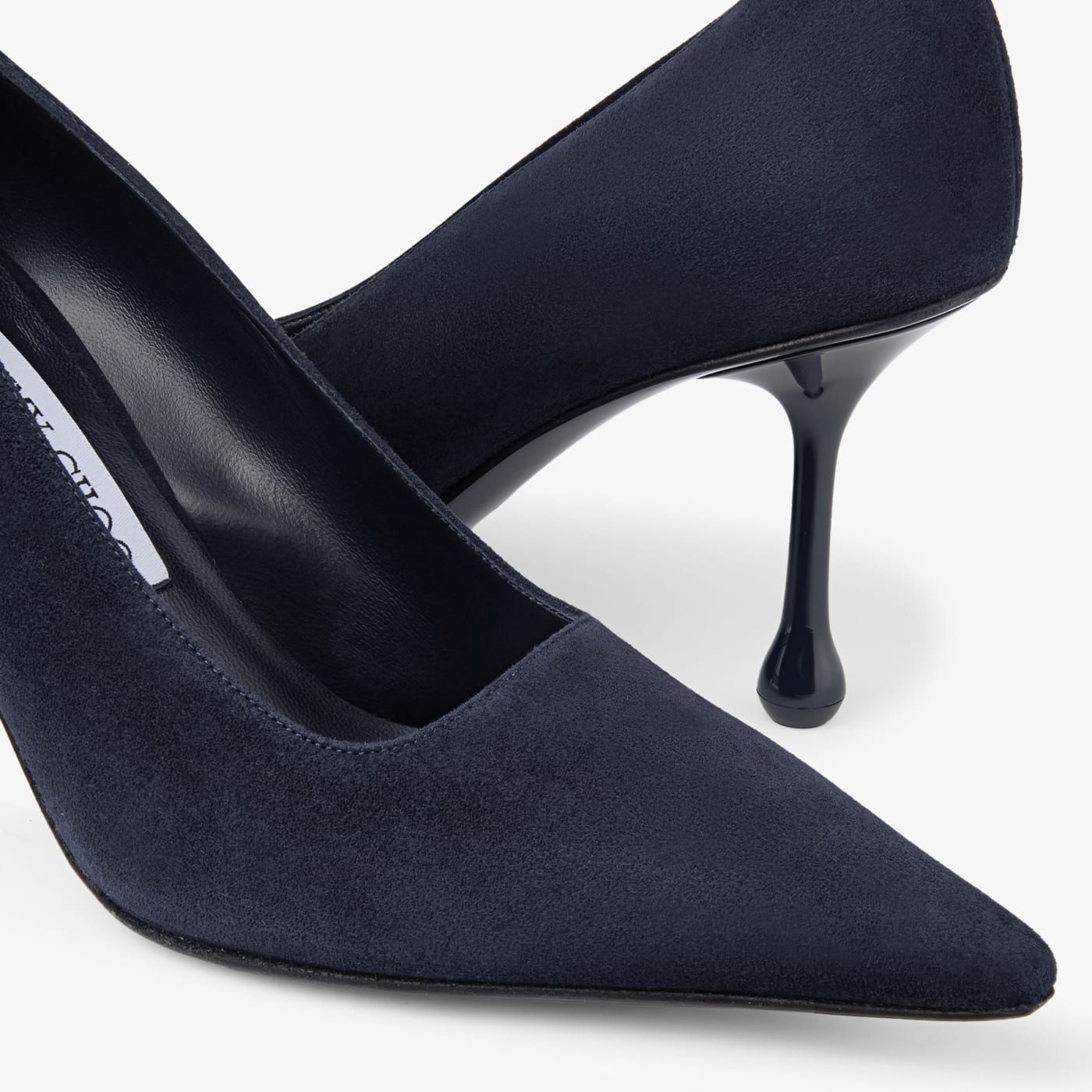 Ixia 80 Marine Suede Pumps