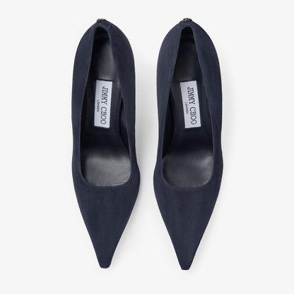 Ixia 80 Marine Suede Pumps