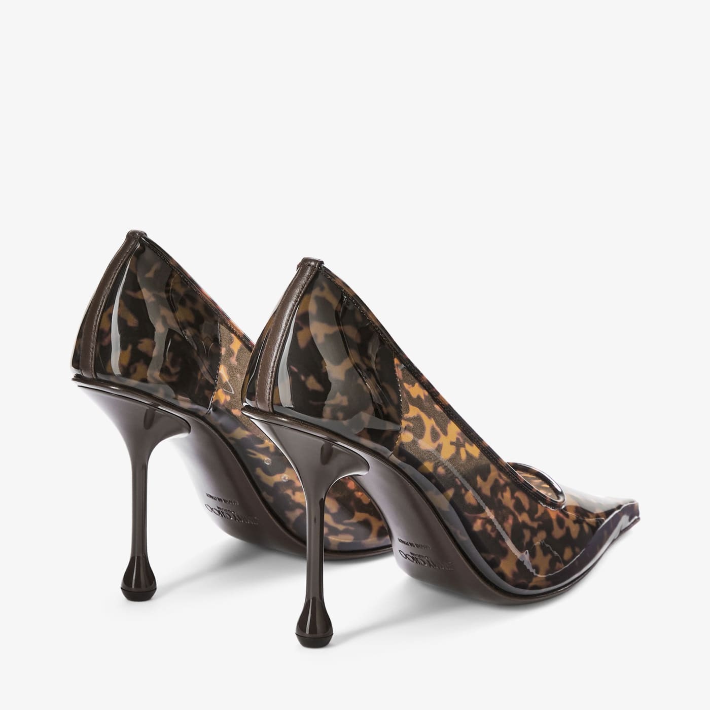 Ixia 95 Amber Tortoiseshell TPU Pumps