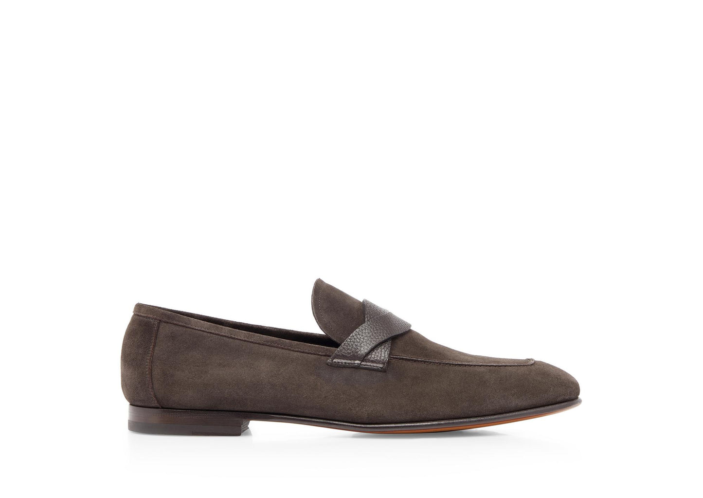 Suede Sean Twisted Band Loafer