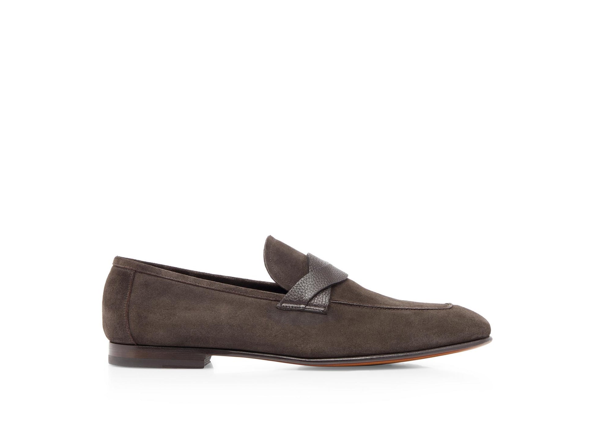 Suede Sean Twisted Band Loafer