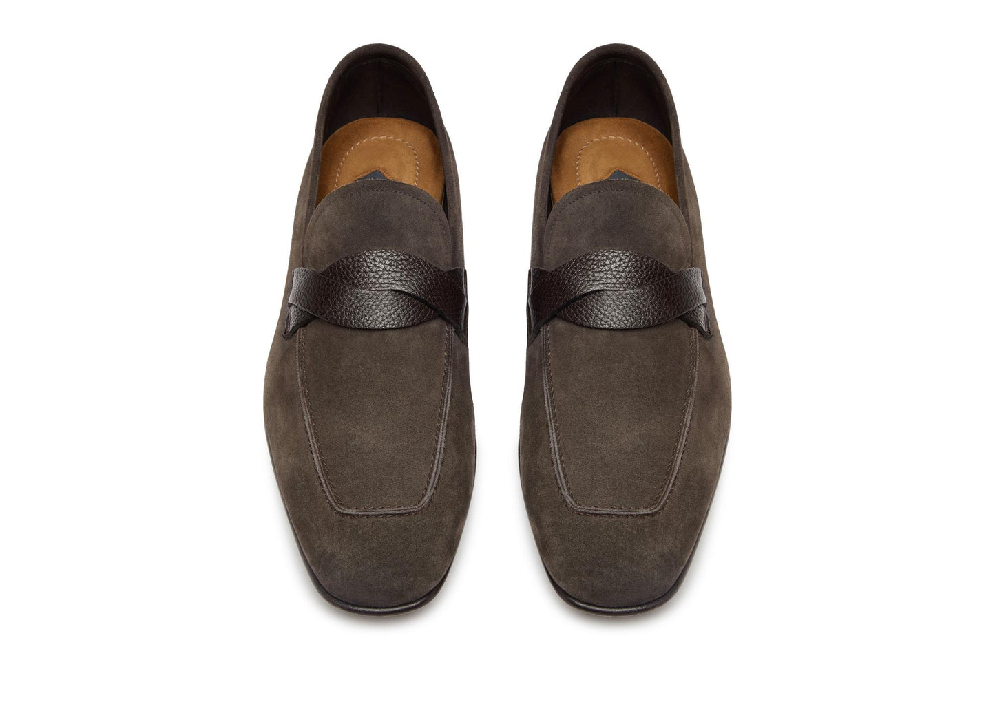 Suede Sean Twisted Band Loafer