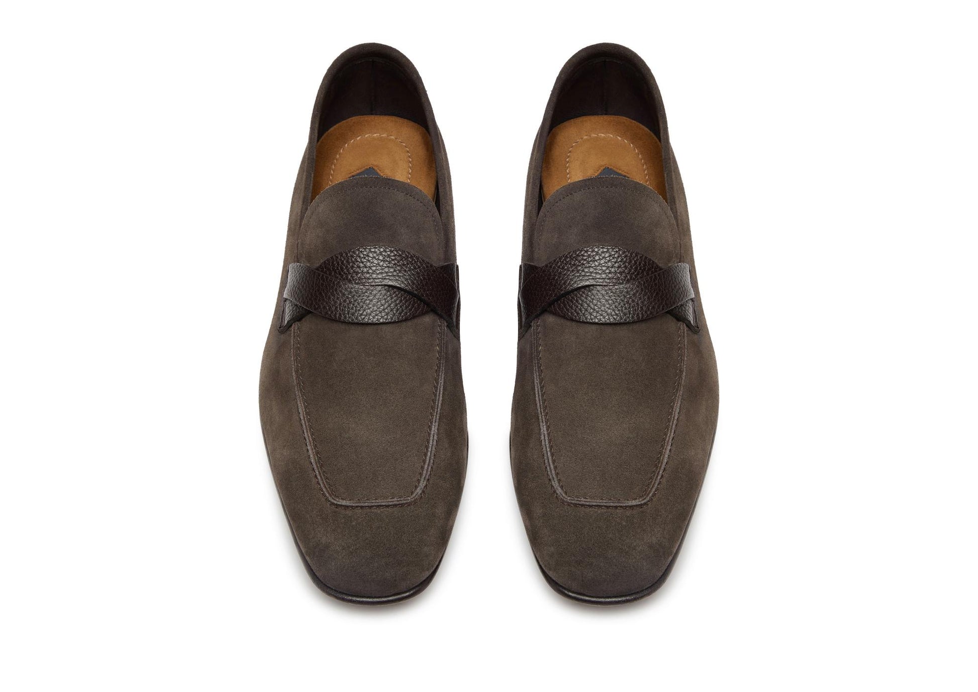 Suede Sean Twisted Band Loafer