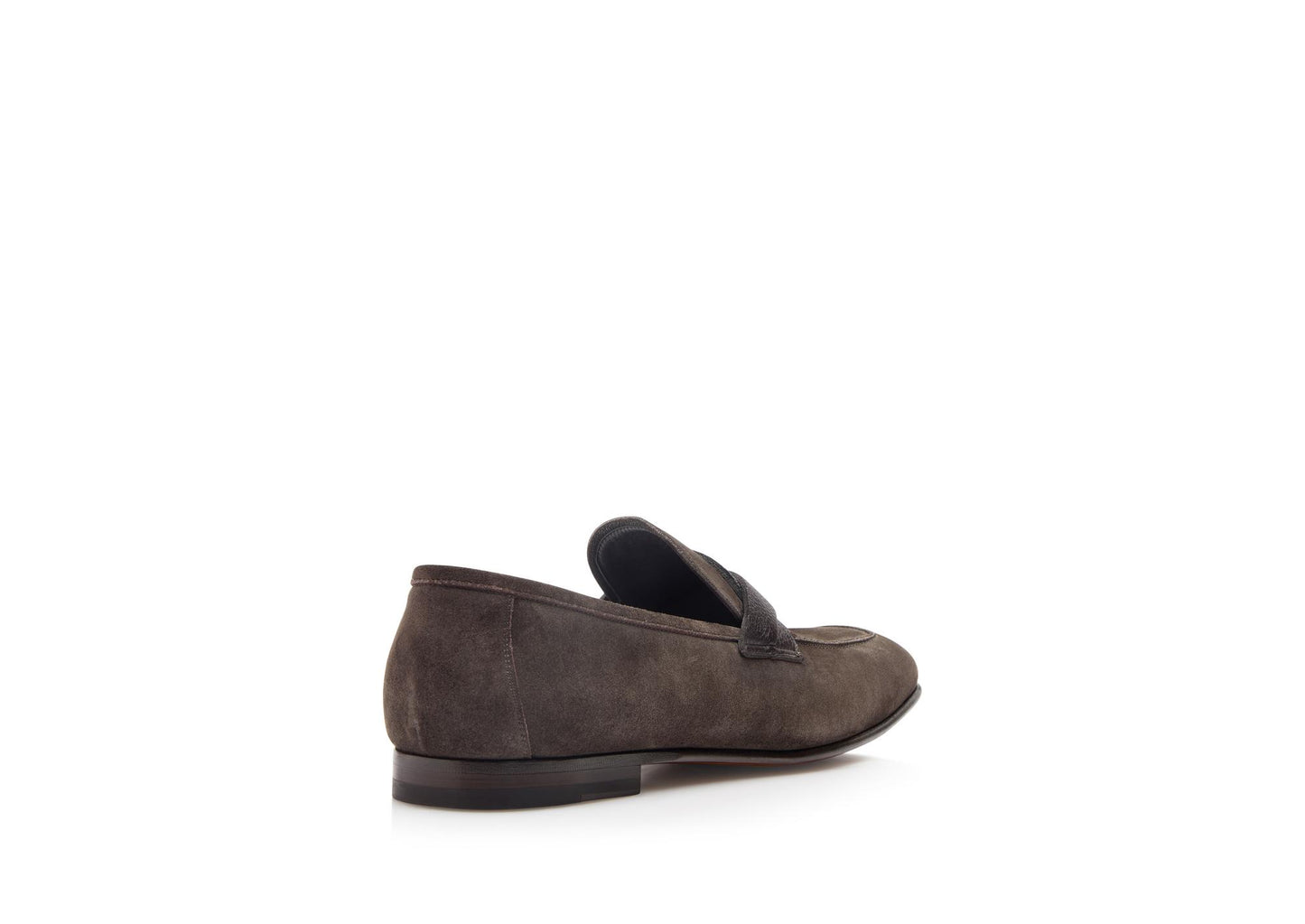 Suede Sean Twisted Band Loafer