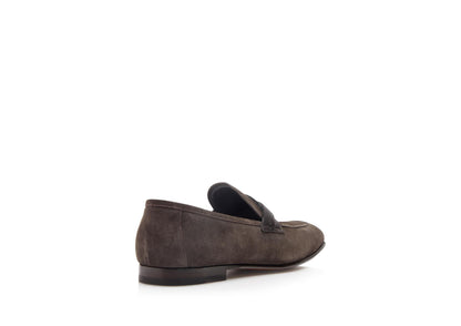 Suede Sean Twisted Band Loafer