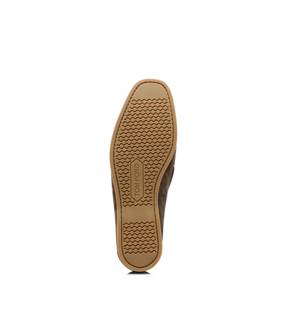 Ocelot Print Suede Robin Boat Shoe