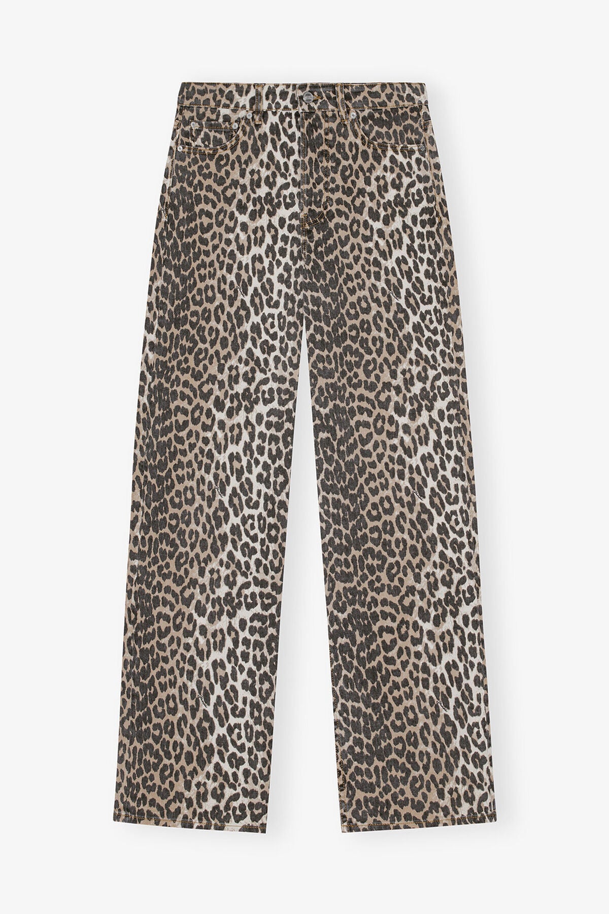 Izey Jeans in Leopard Print