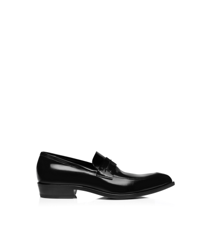 Brushed Leather Loafer