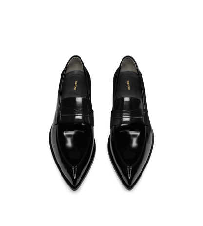 Brushed Leather Loafer