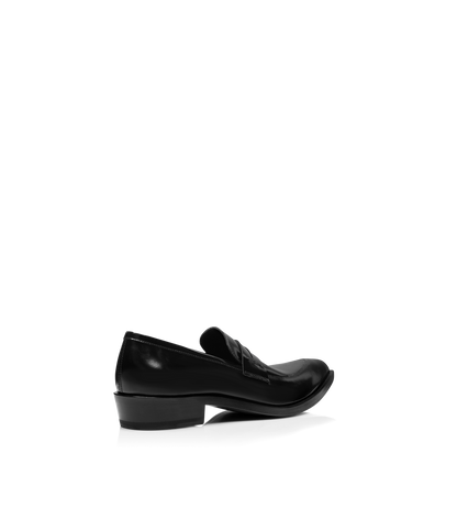 Brushed Leather Loafer