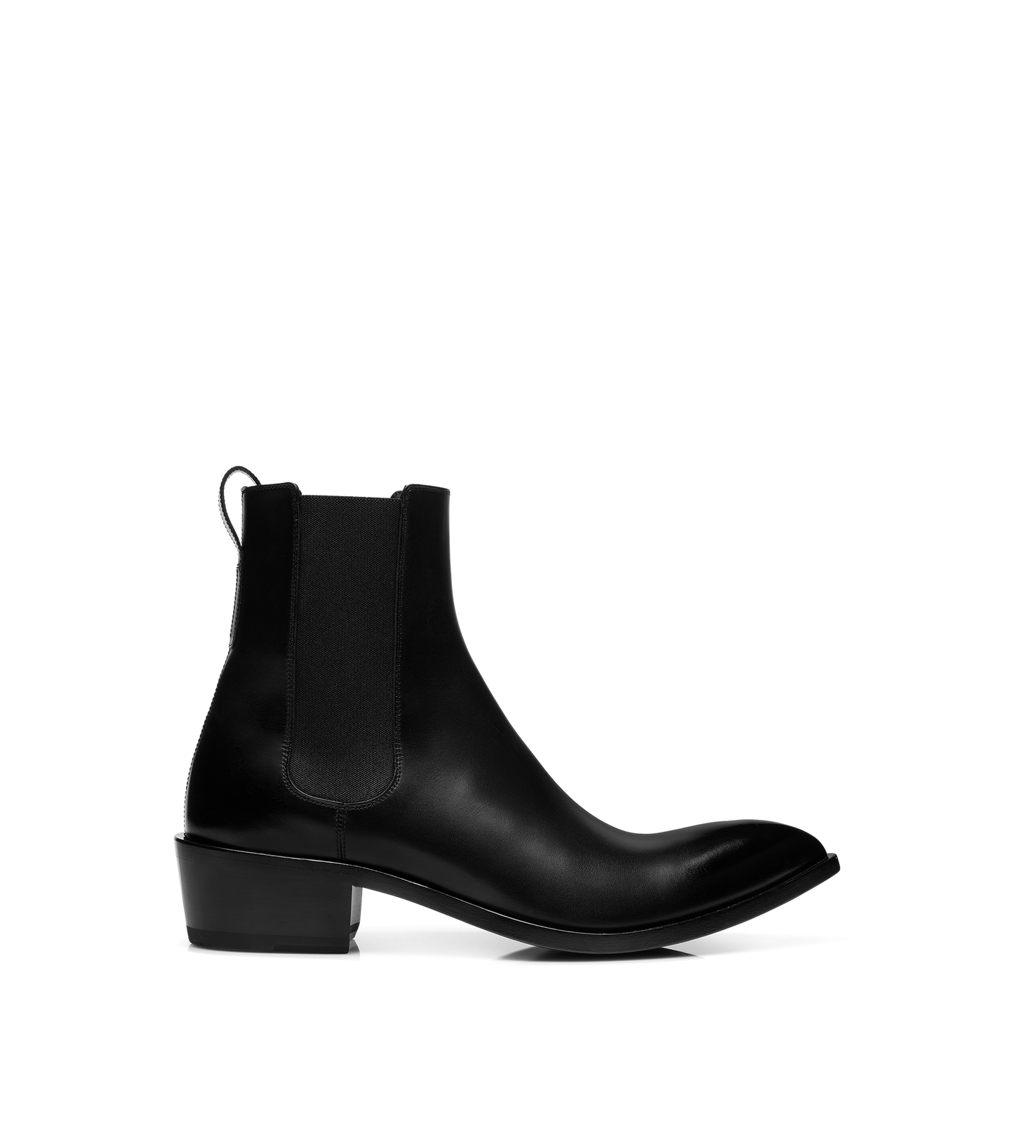 Burnished Leather Chelsea Boot