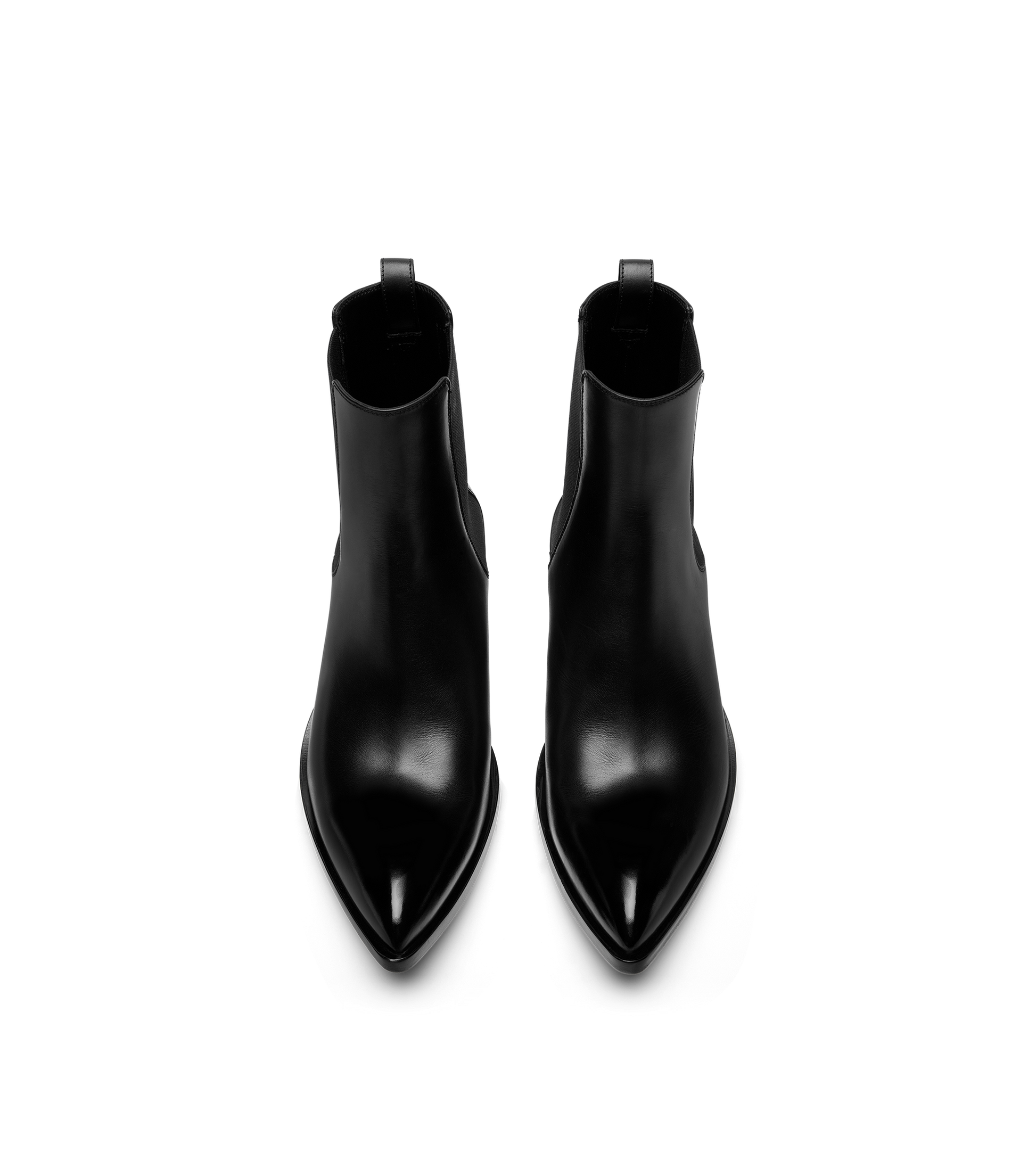 Burnished Leather Chelsea Boot