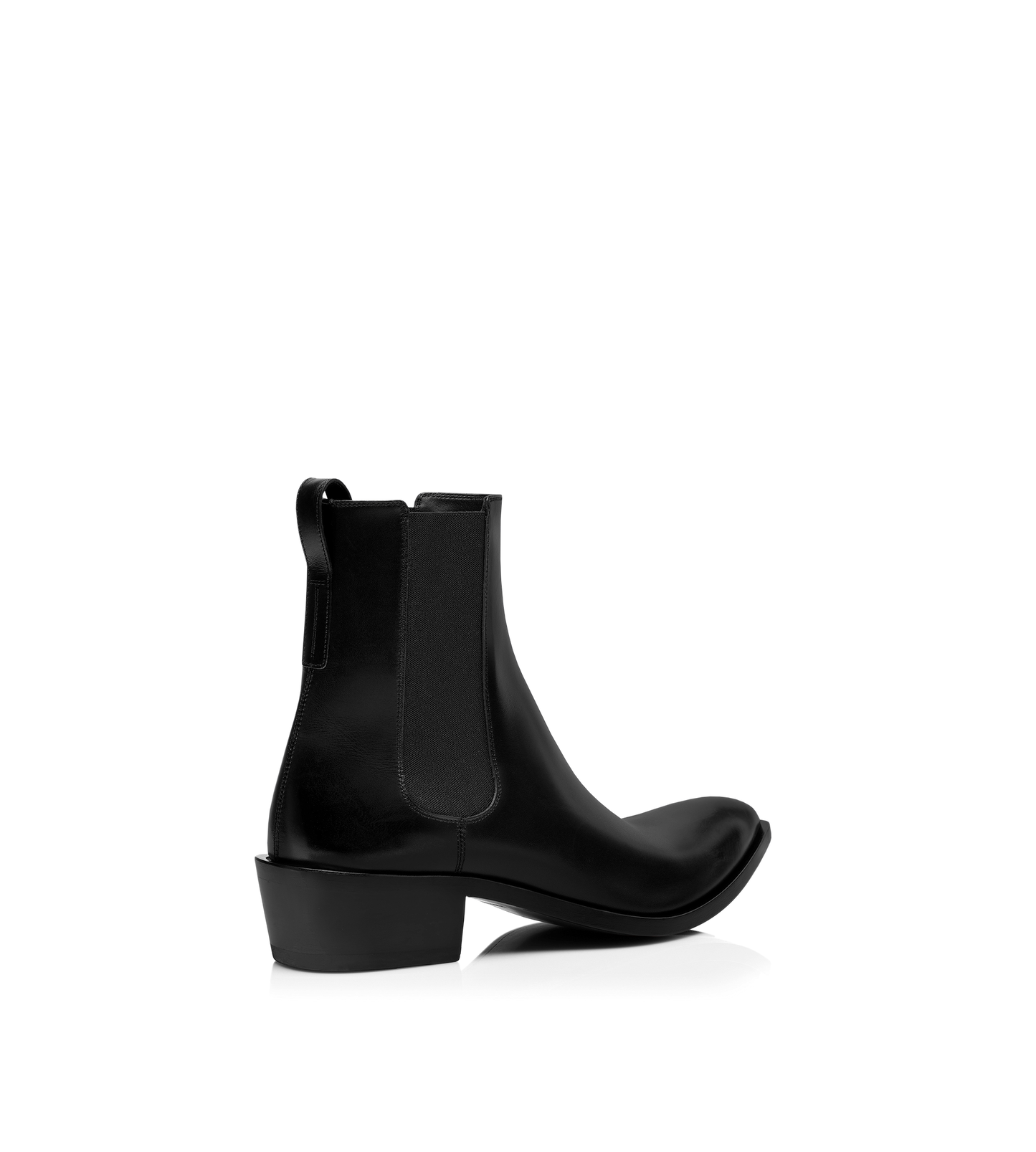Burnished Leather Chelsea Boot