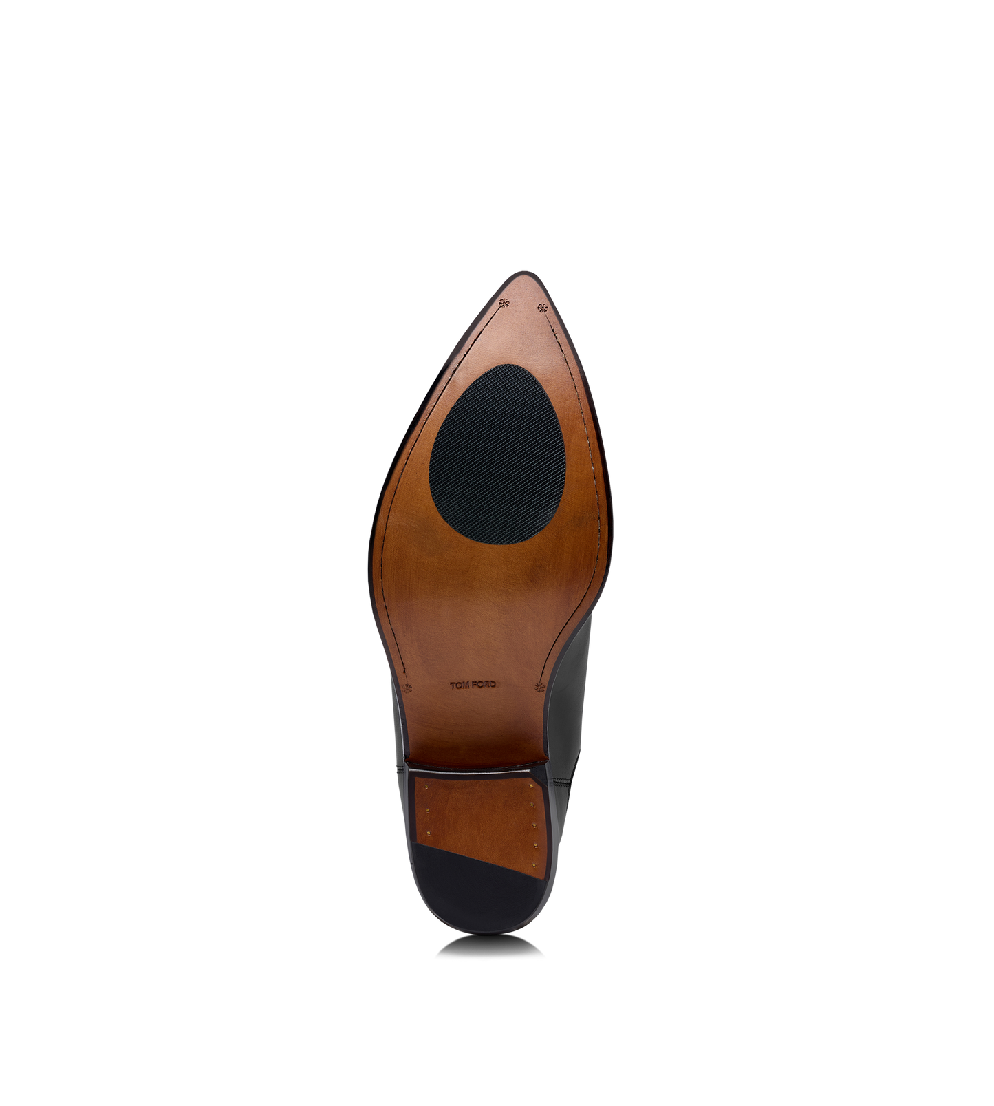 Burnished Leather Chelsea Boot