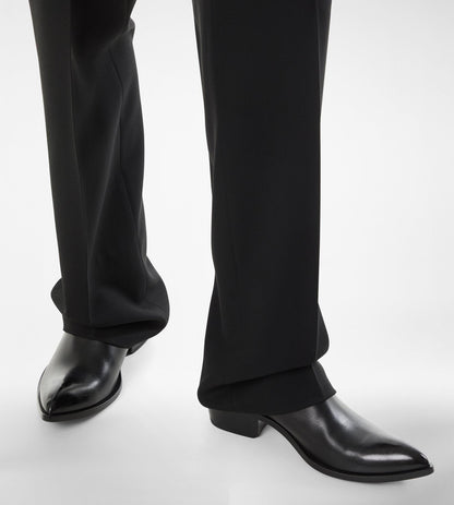 Burnished Leather Chelsea Boot