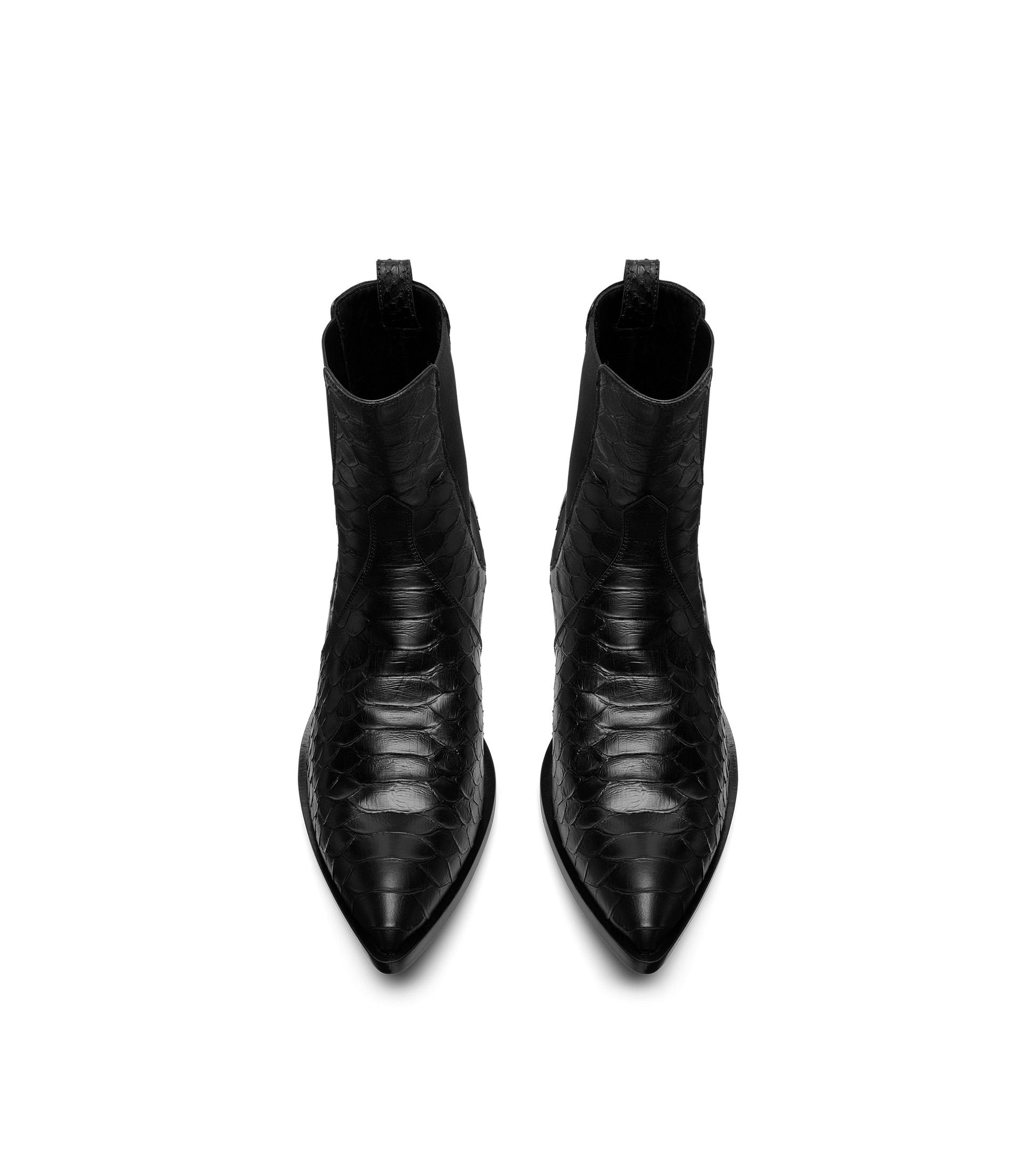 Matte Printed Python Chelsea Boot&Nbsp;