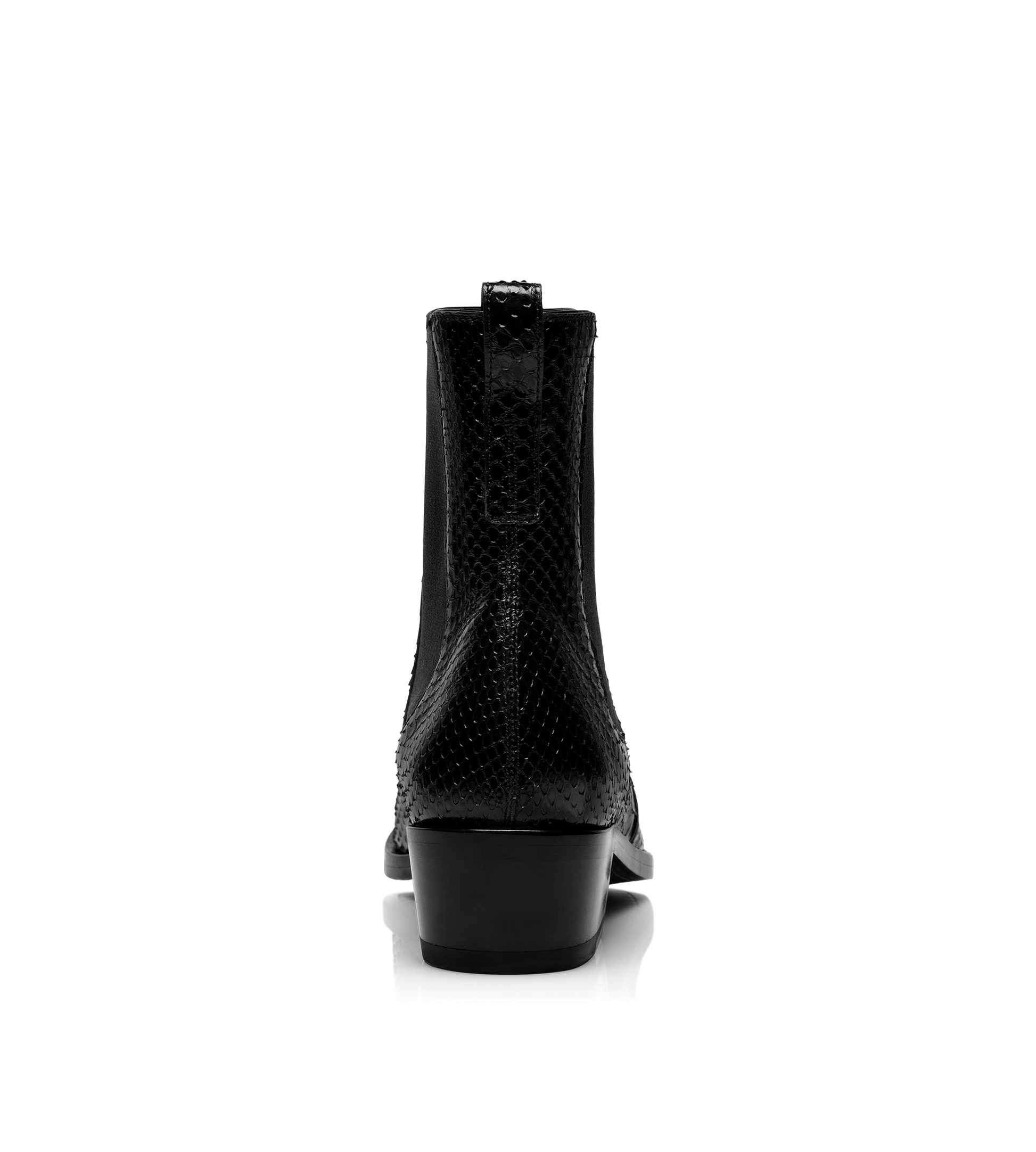 Matte Printed Python Chelsea Boot&Nbsp;