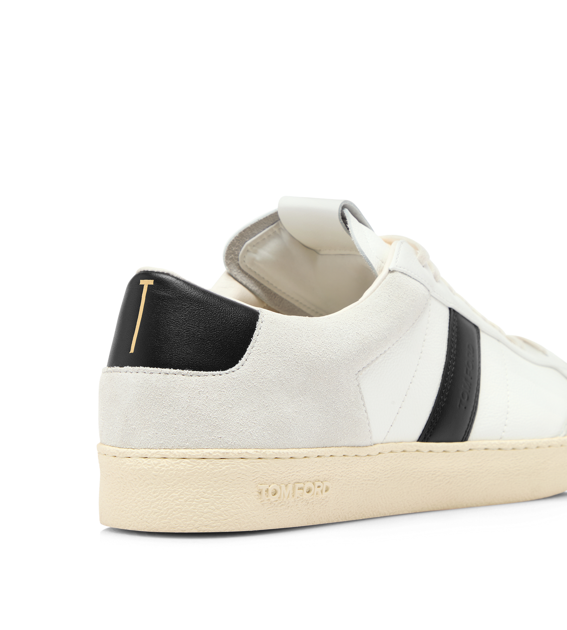 Grain Leather And Suede Blake Sneaker
