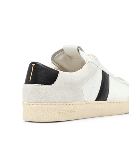 Grain Leather And Suede Blake Sneaker