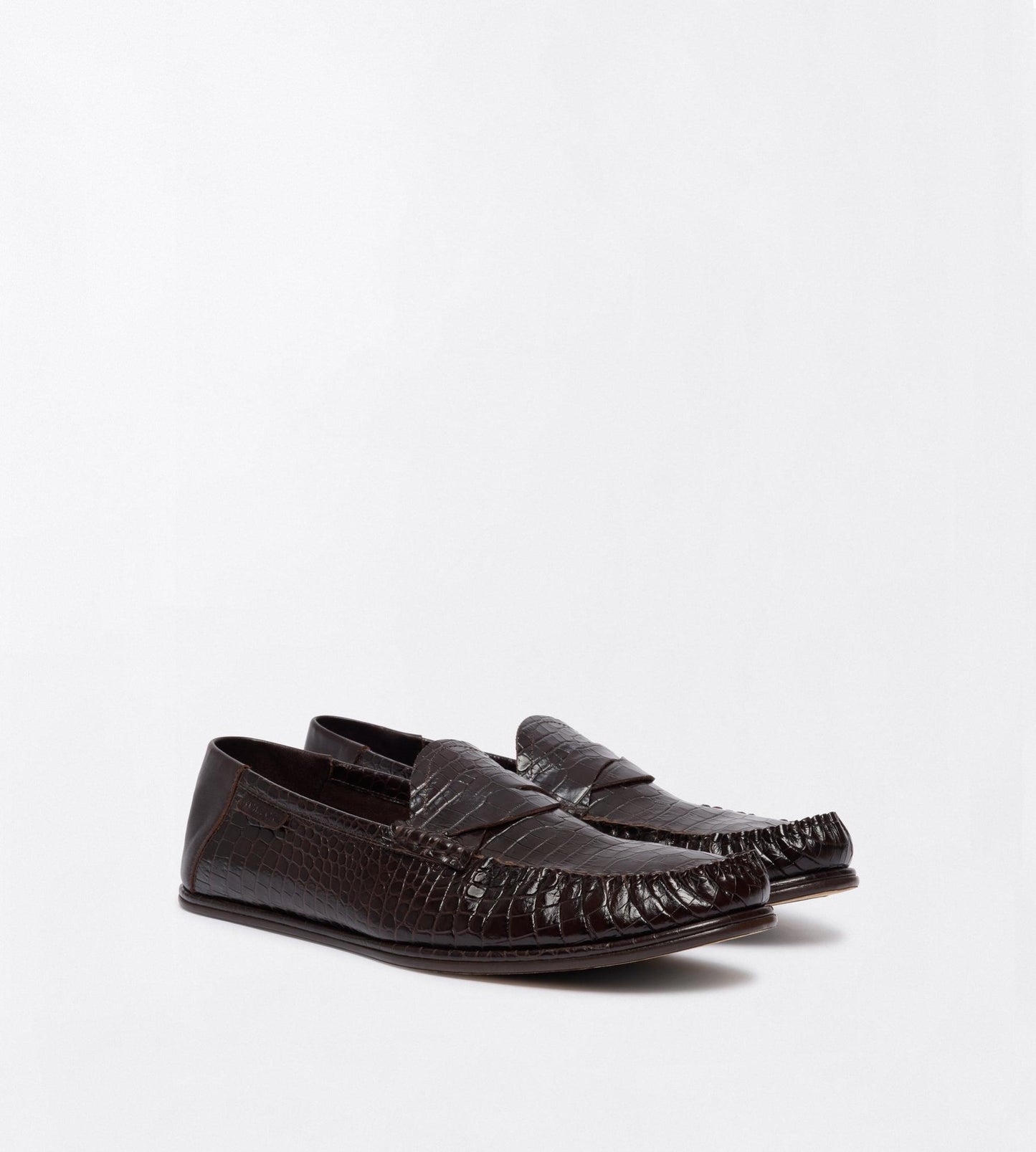 Soft Printed Alligator Sebastian Loafer