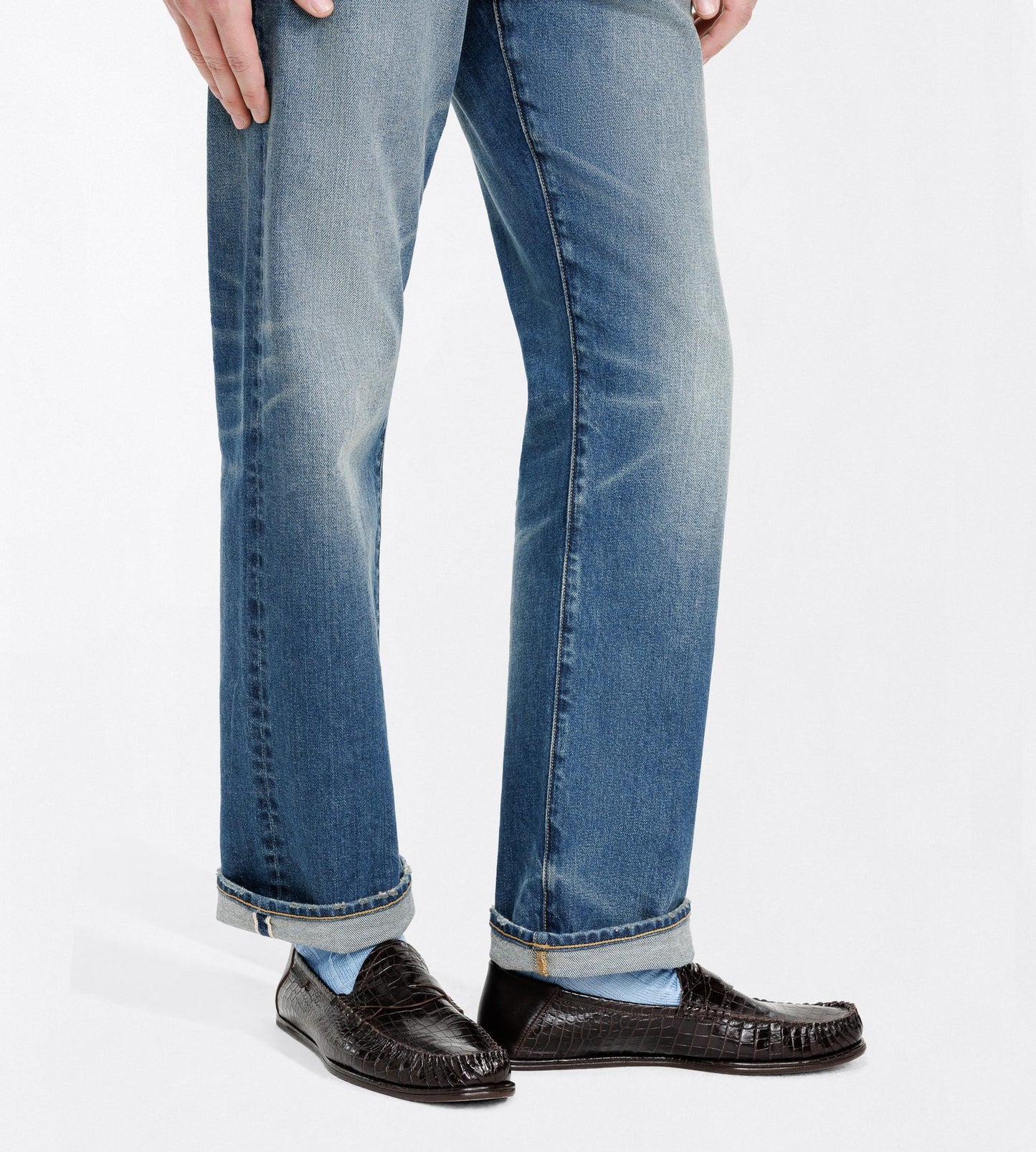 Soft Printed Alligator Sebastian Loafer