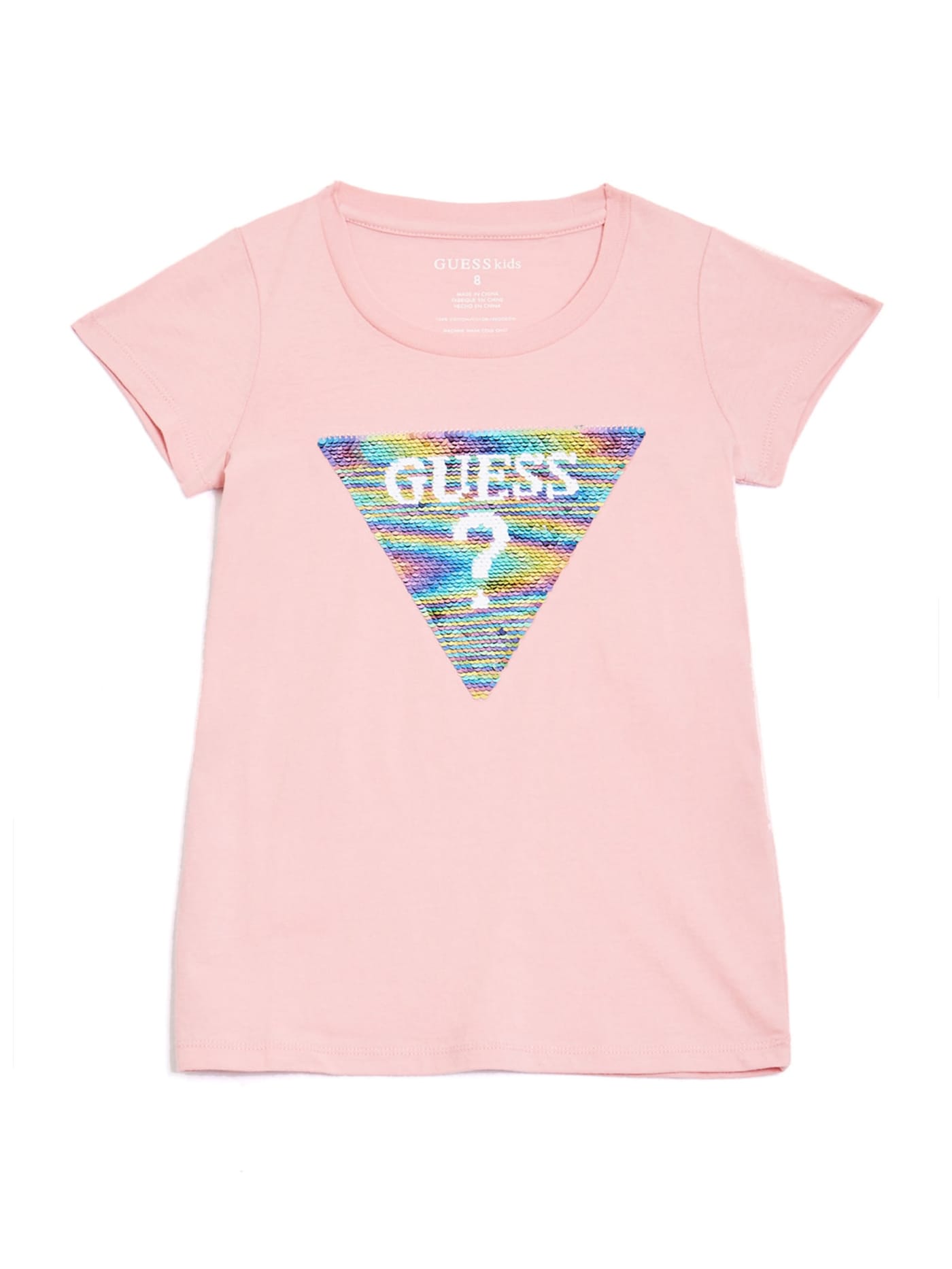 Beatrix Reversible Sequin Logo Tee (7-16)