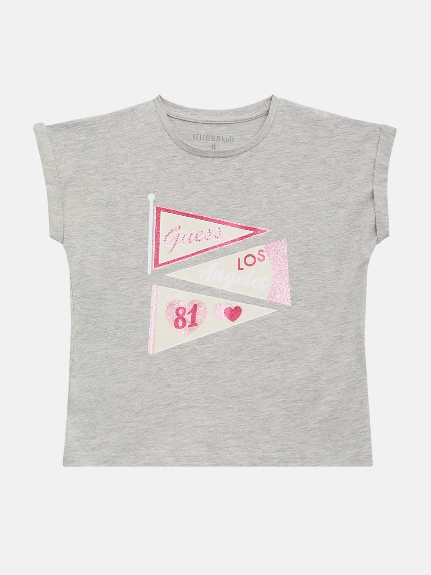 Chris Heather Banner Tee (7-14)