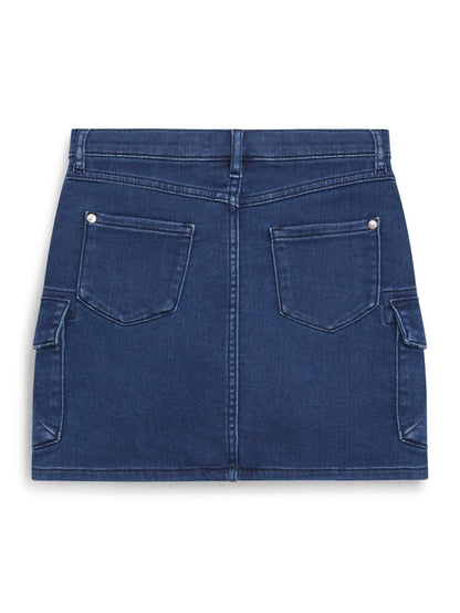 Maria Denim Cargo Skirt (7-14)