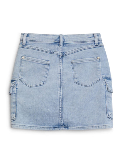 Maria Denim Cargo Skirt (7-14)