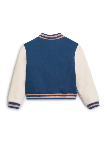 Bella Varsity Denim Jacket (7-14)