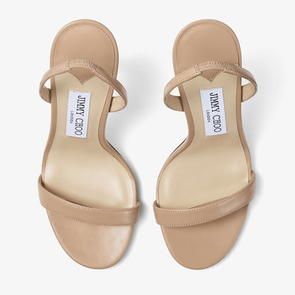 Jenn 100 Chai Nappa Leather Sandals