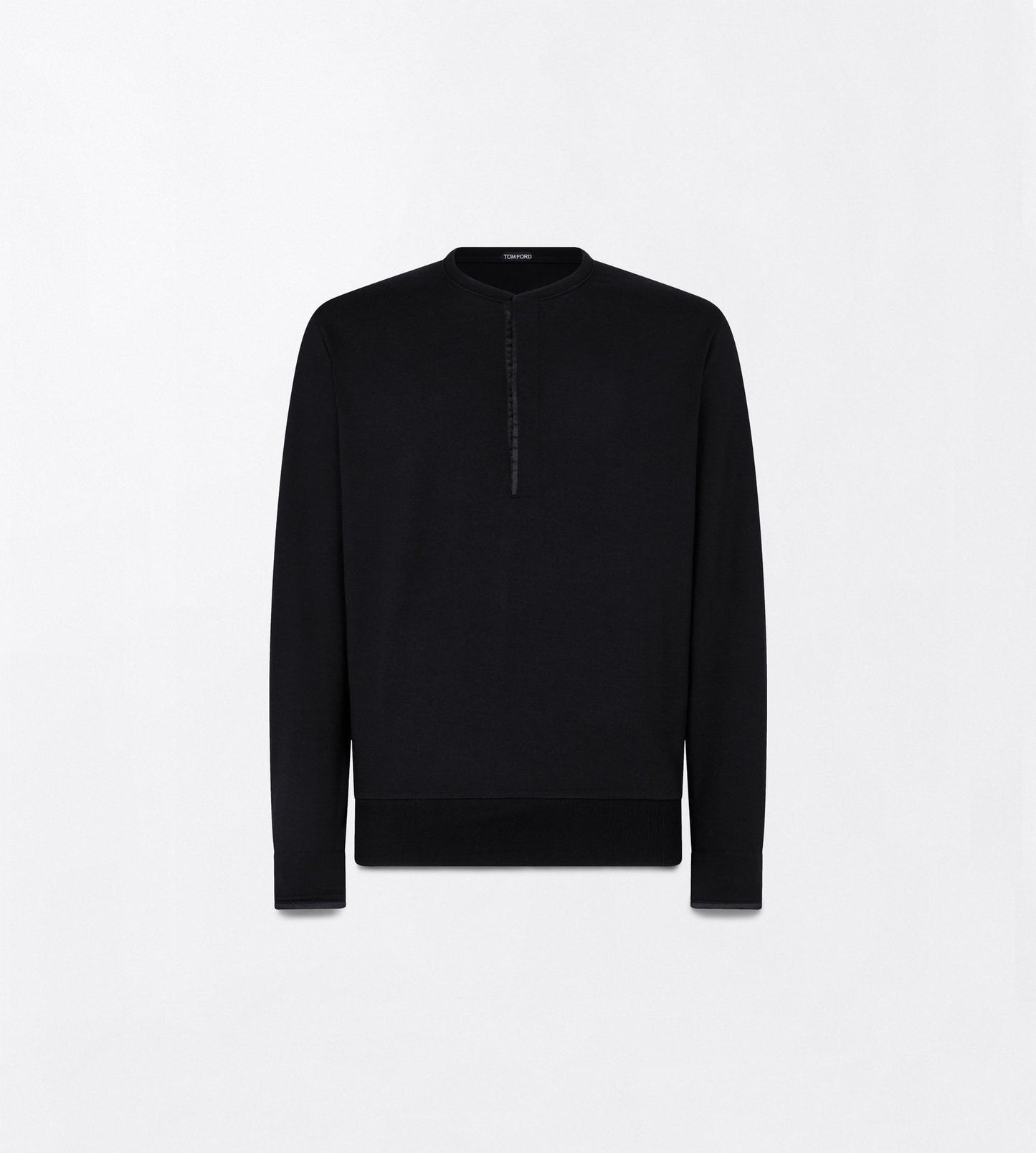 Wool Silk Cashmere Blend Henley
