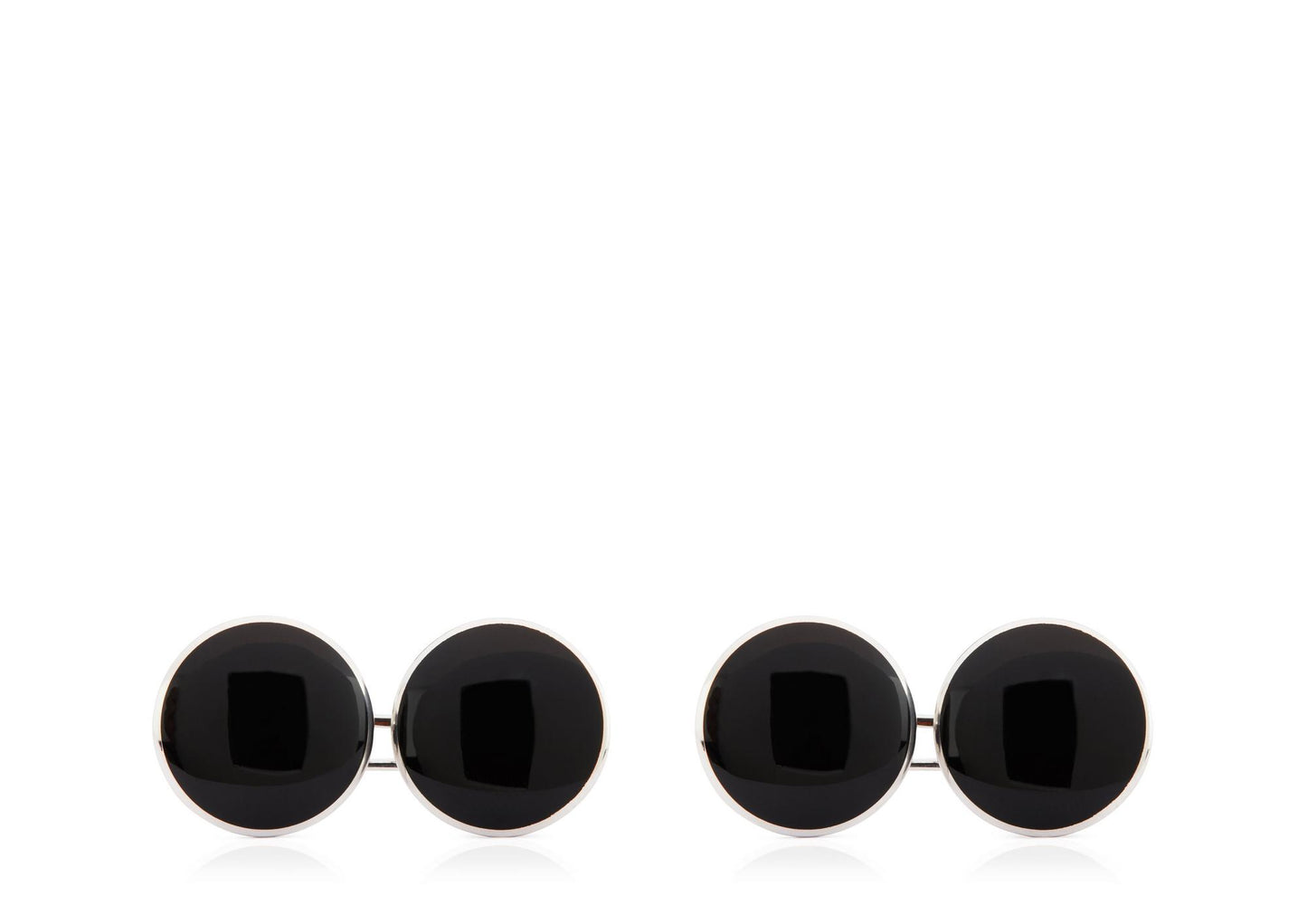 Onyx Round Cufflinks