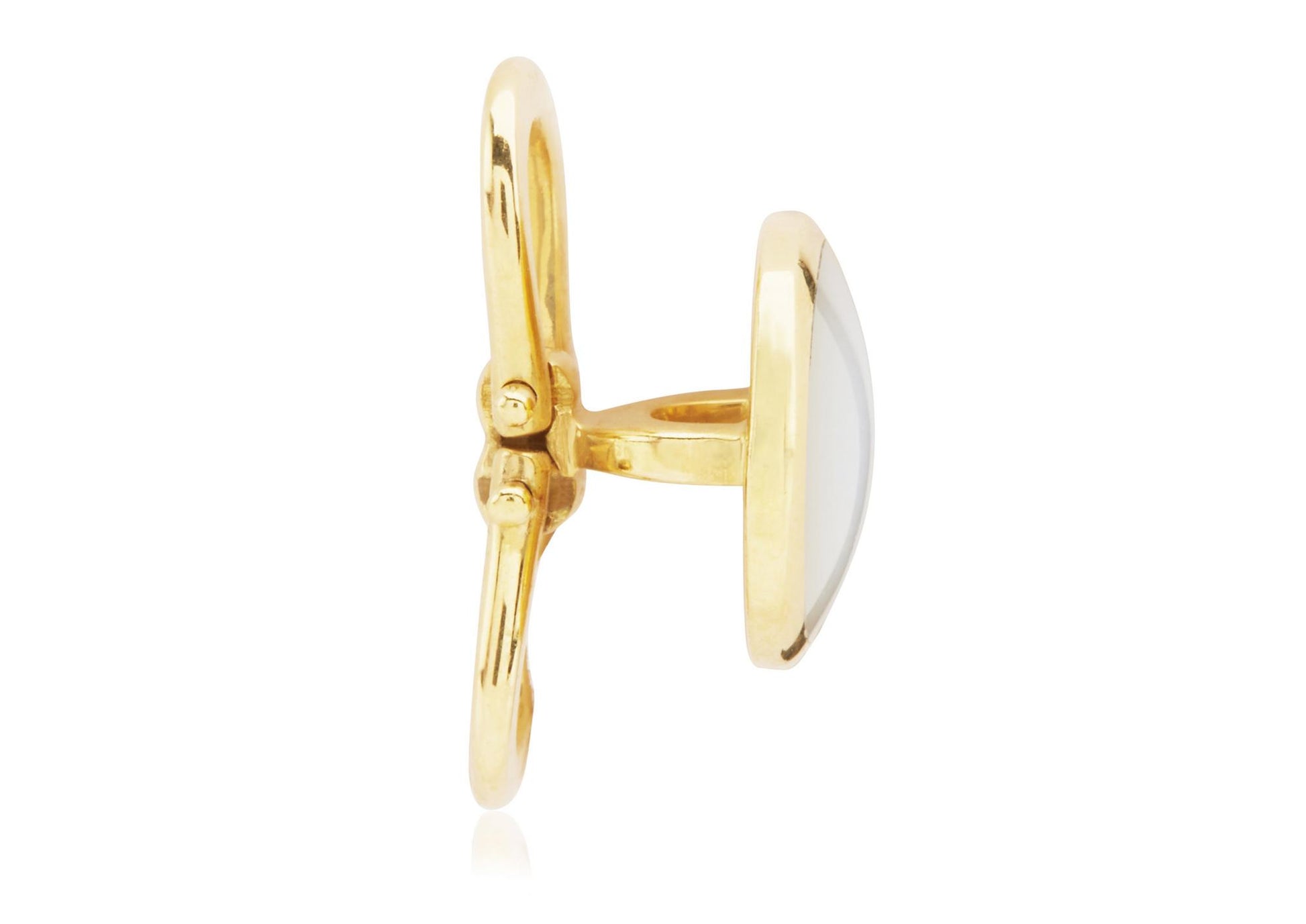 Mother Of Pearl Round Shirt Studs
