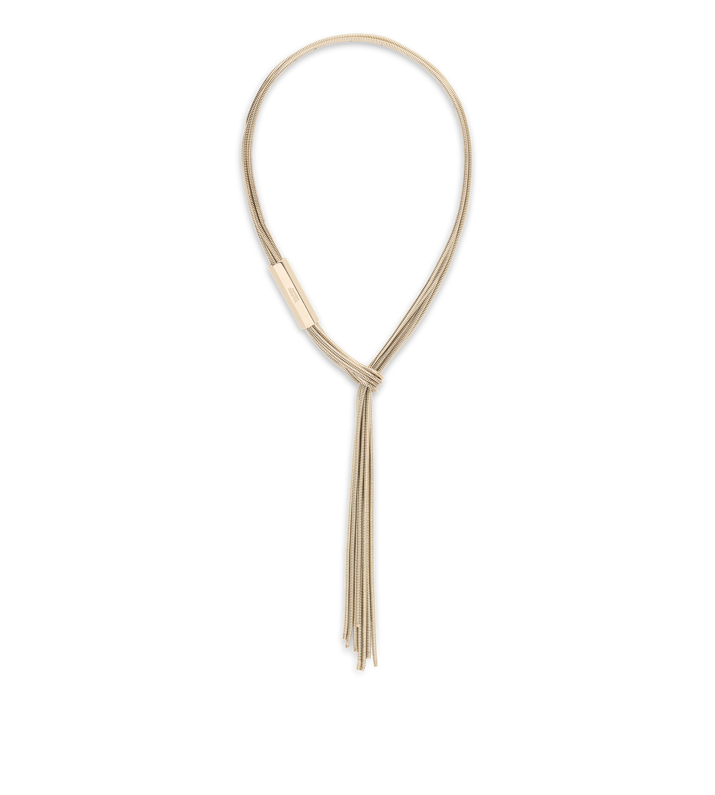 Brass Axis Necklace