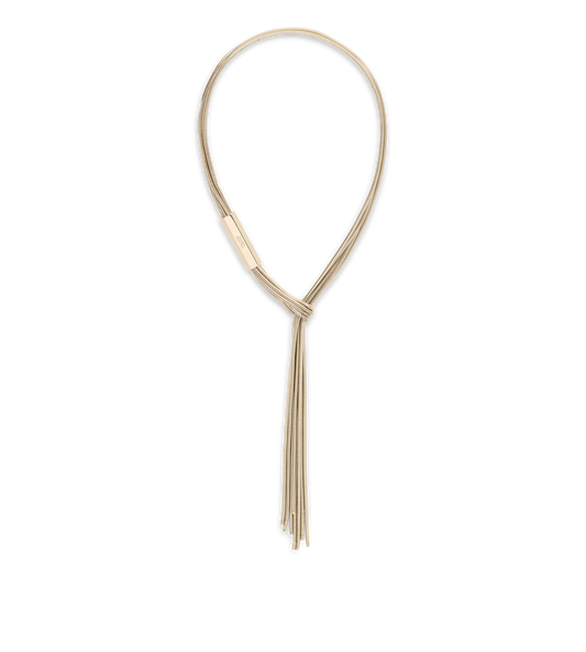 Brass Axis Necklace