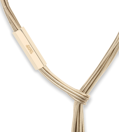 Brass Axis Necklace