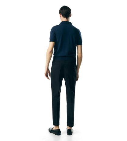 Fine Gauge Cashmere Silk Polo